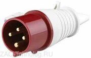 Вилка переносная 024 32А 3P+PE 380В IP44 ВП-102 SchE 26005DEK