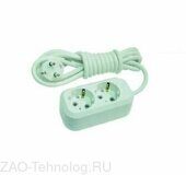 Удлинитель 2х3м с заземл. 16А IP20 Makel MGP113