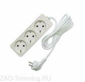 Удлинитель 3х3м с заземл. 10А IP20 2.2кВт ПВС Союз 481S-9303