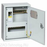 Щит ЩУРн 1/12 (Э) (360х280х110) счетчик на DIN-рейку IP31 EKF mb23-1/12e