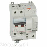 Выключатель автоматический дифференциального тока 2п C 16А 30мА тип AC 10кА DX3 4мод. Leg 411158
