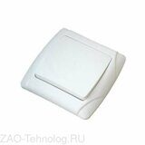Выключатель 1-кл. СП Маргарита 10А IP20 бел. UNIVersal М0021
