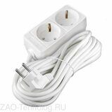 Удлинитель 2х3м с заземл. 10А IP20 2.2кВт ПВС Союз 481S-9203