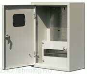 Корпус учетный навесной ЩРУН-1/12 400х300х160 IP31 1-фазн. 12мод. метал. SchE 30401DEK