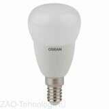 Лампа светодиодная LED Star Classic P 40 5W/827 5Вт шар матовая 2700К тепл. бел. E14 470лм 220-240В пластик. OSRAM 4052899971615