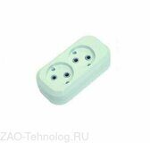 Колодка удлинителя 2-м без заземл. Makel MGP101