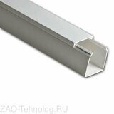 Кабель-канал 40х40 L2000 пластик бел. Ruvinil РКК-40х40