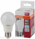 Лампа светодиодная LED Star Classic A 75 8.5W/865 8.5Вт грушевидная матовая 6500К холод. бел. E27 806лм 220-240В пластик. OSRAM 4052899971561