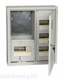 Корпус металлический ЩУРн-3/30 (540х490х165мм) IP31 TITAN IEK MKM35-N-30-1-31-ZO