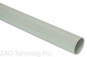 Труба гладкая ПВХ жесткая d16мм сер. (дл.3м) IEK CTR10-016-K41-111I