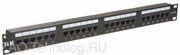 Патч-панель 1U кат.6 UTP 24 порта (Dual IDC) ITK PP24-1UC6U-D05
