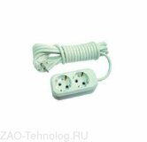 Удлинитель 2х5м с заземл. 16А IP20 Makel MGP114