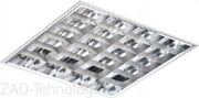 Светильник ЛВО 418D ECP 4х18 (в армстронг 595*595) зерк. растр. ЭПРА Technolux 03161