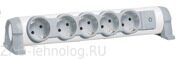 Колодка удлинителя 5-м заземление Комфорт legrand 694634