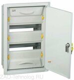 Корпус металлический ЩРв-24з-1 36 IP31 "UNIVERSAL" IEK MKM12-V-24-31-Z-U